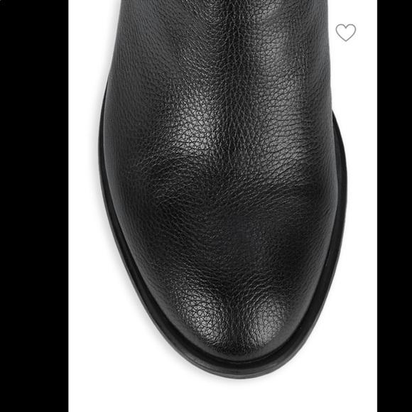 Kenneth Cole Lonnie sock leather knee boots size 7 - Picture 4 of 9